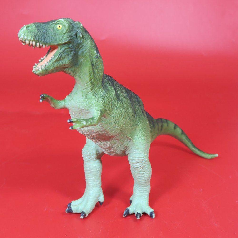 Vintage 1988 The Carnegie Safari LTD Tyrannosaurus Rex T-REX Toy Dinosaur Figure
